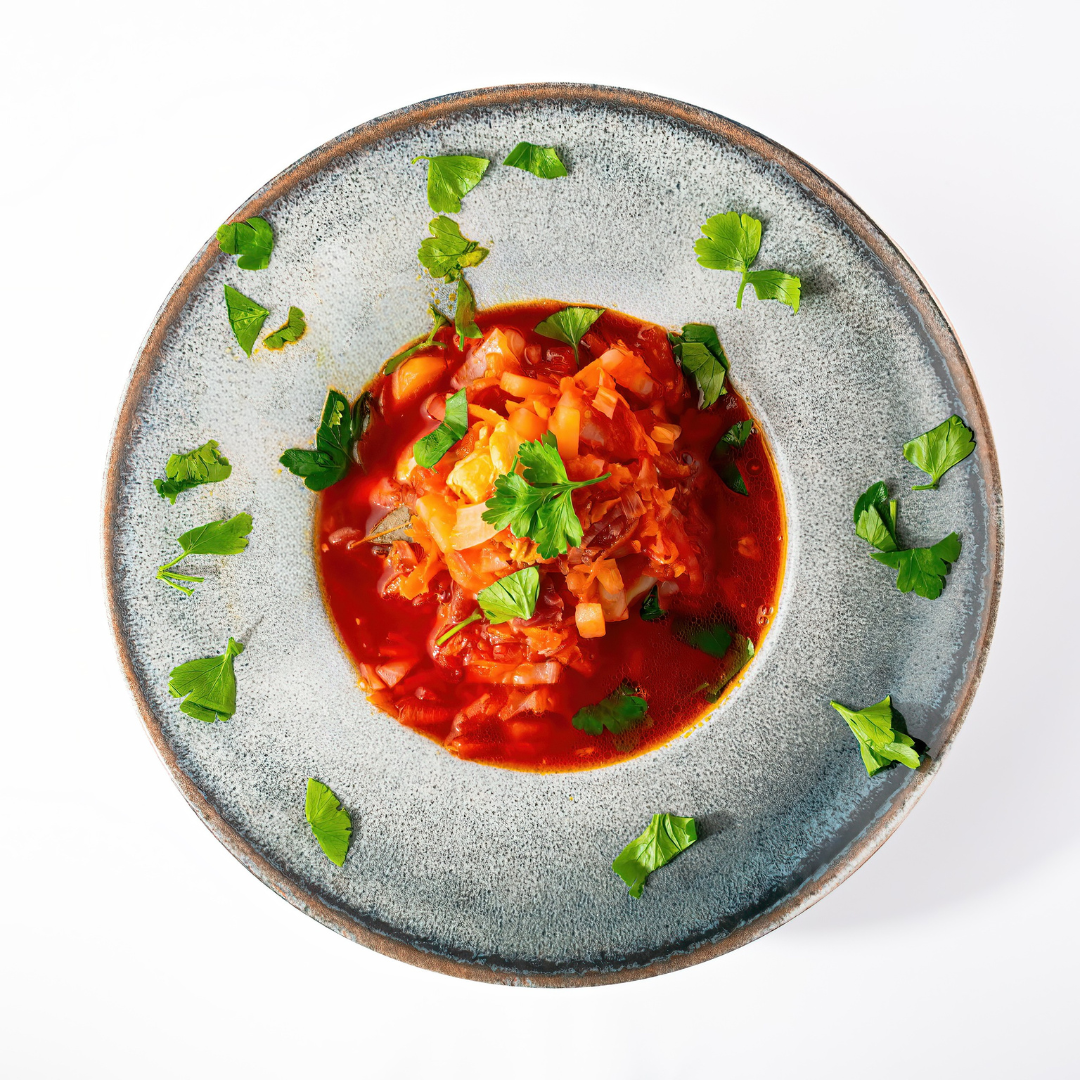 Једноставан брзи боршч са пилетином