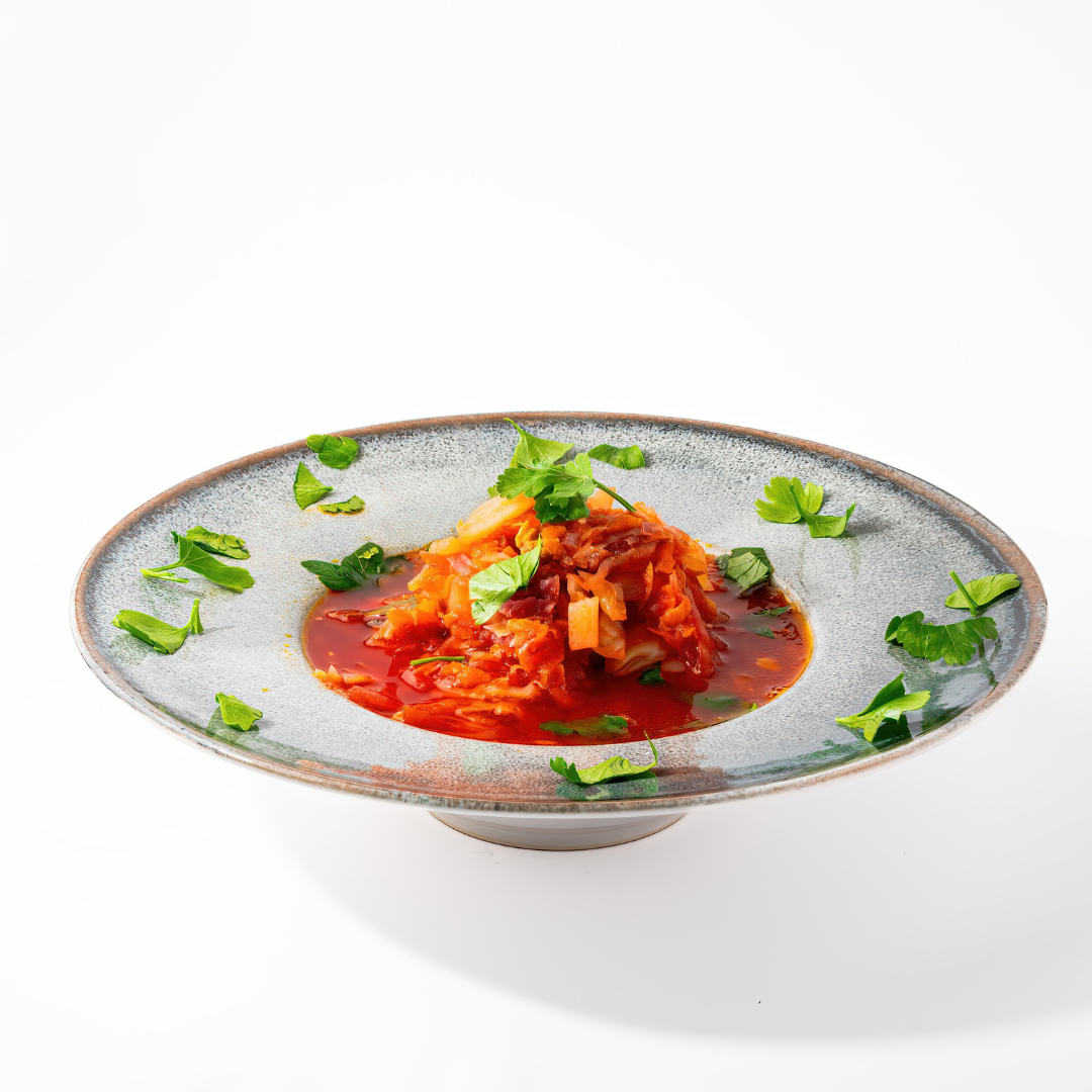 Једноставан брзи боршч са пилетином