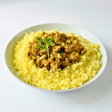 Цыплёнок фесенджан в гранатово-ореховом соусе с кускусом