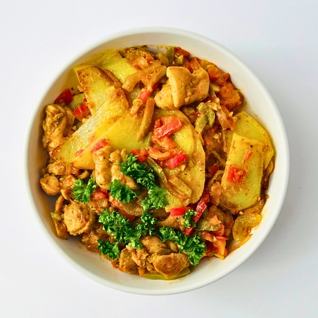 Оджахури с курицей