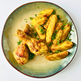 Куриные ножки по-грузински, запечённые в аджике, с картошечкой