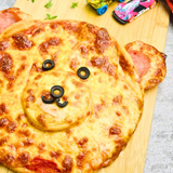 2 детских пиццы с колбаской и сыром «Сделай сам!»