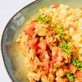 Нежная курица чипотле с мексиканским рисом с овощами