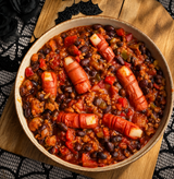 Хеллоиуинский чили с пальцами мертвеца