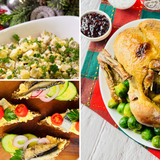 Классический новогодний сет с уткой